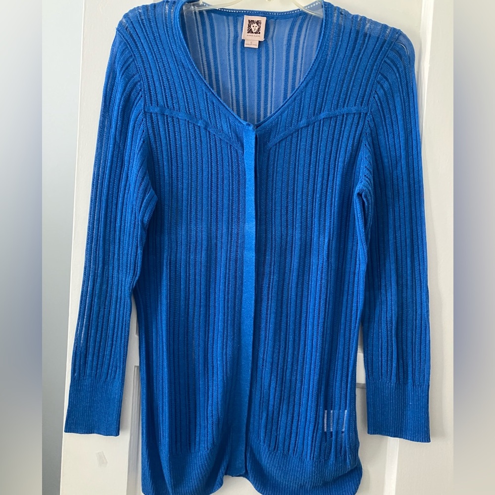 Anne Klein Openweave Cardigan